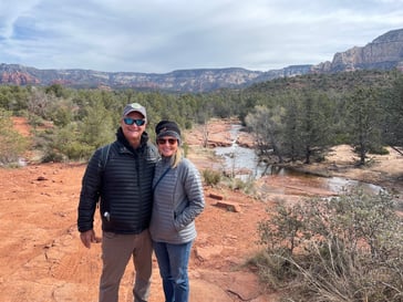 Andrew & Kristen Marks visit Sedona