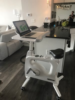 Desk bike