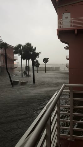 Hurricane Sally on Pensacola Beach