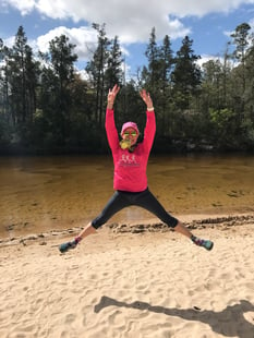 Kristen Marks Blackwater 10 Miler 2019