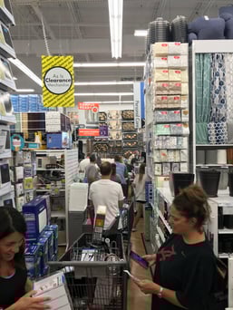 Line at Bed Bath Beyond