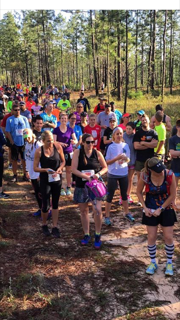 Start of the 2016 Blackwater 10 Mile Trail Race