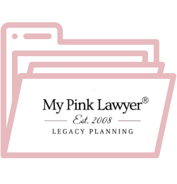 My Pink Lawyer Folder