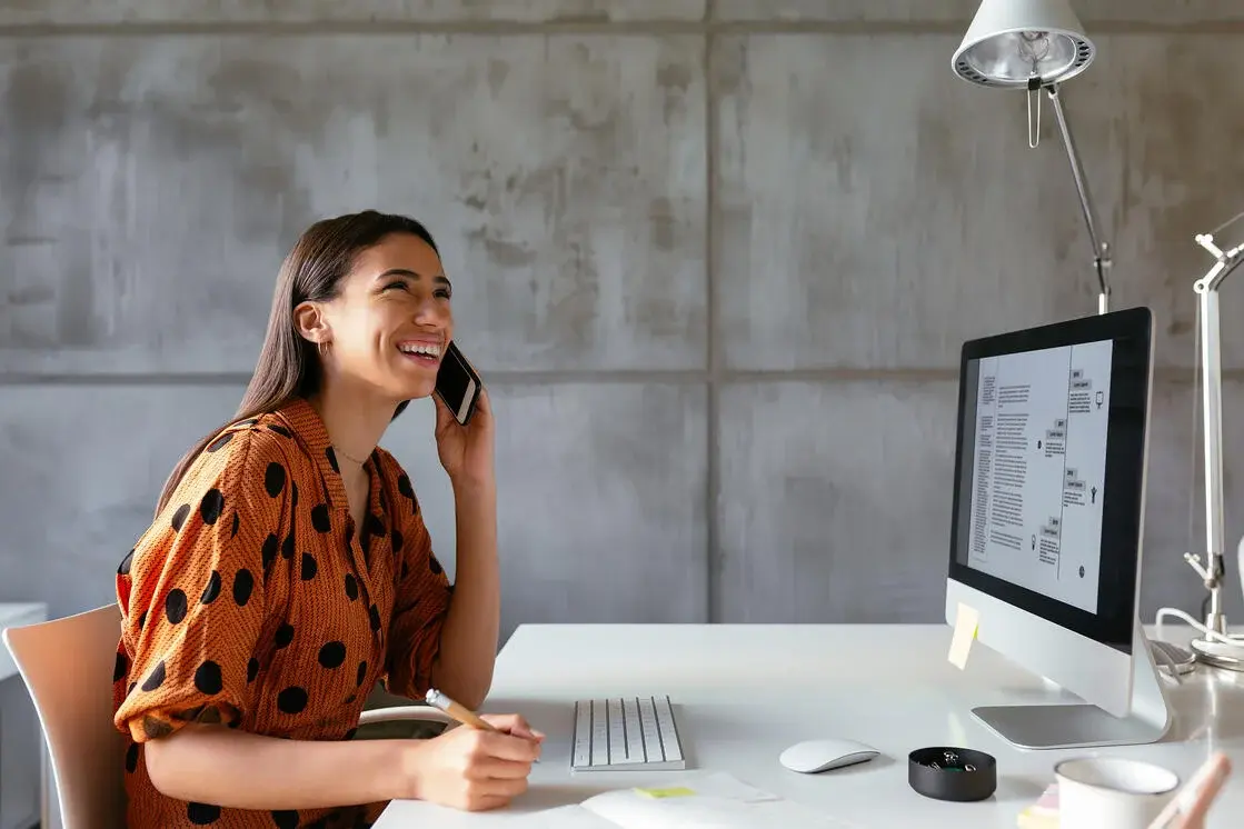 Confident woman reviewing her family estate plan with calm focus and clarity Confident woman reviewing her family estate plan with calm focus and clarity